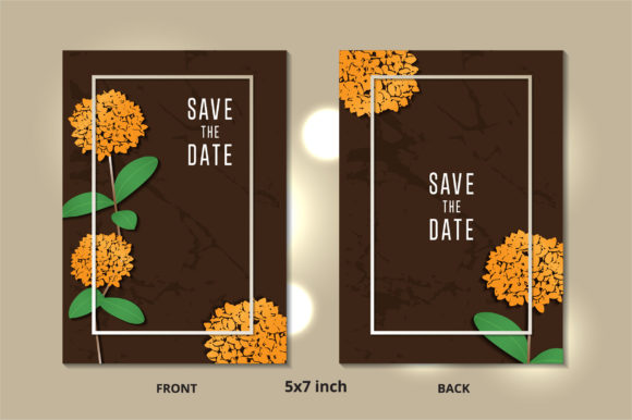 Floral Concept Getting Cards Texture: Strategic Application in Visual Communication