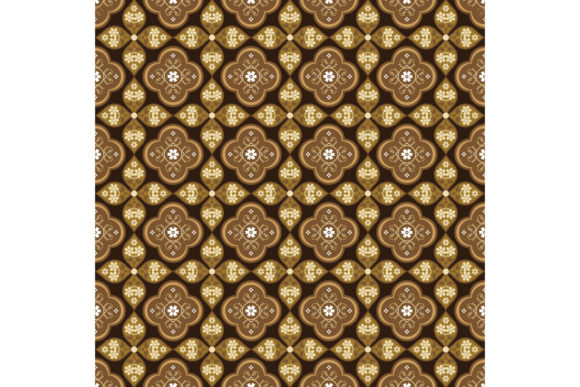 Solo Batik Floral Modern: Elevating Style with Dark Brown Designs
